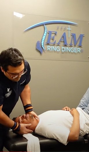 Ring Dinger® spinal decompression technique